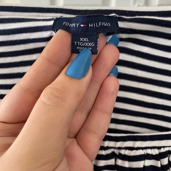 Black and White Striped Dress - Picture 3 of 3